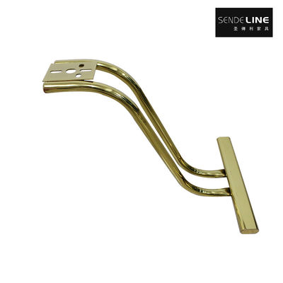 Wholesale Styling And Hairdressing Chair Accessories Titanium Gold Footrests Foot Pads Foot Stands