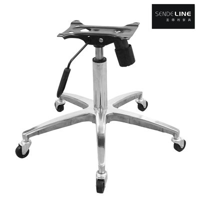 Ergonomic Adjustable Office Chair Aluminum alloy base with Five Stars and Adjustable Features Diameter 560，600,700mm