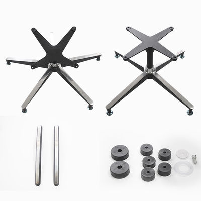 Good price Office Chair Accessories Aluminum Alloy Five-star And Four-star Legs Set Five-claw And Four-claw Chair Legs online