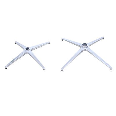 Good price Sofa Swivel Chair Accessories Office Chair Aluminum Alloy Five-star Legs 657/560mm Size Set Chair Legs online