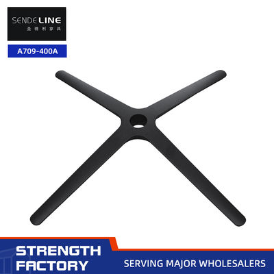 Good price Matte Black 800mm Aluminum Alloy 4-star Base Office Chair Professional Office Chair Metal Base online