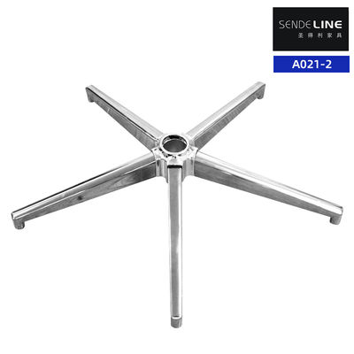 Good price 110mm high-speed rail welded office swivel chair base, 5-star chair legs online