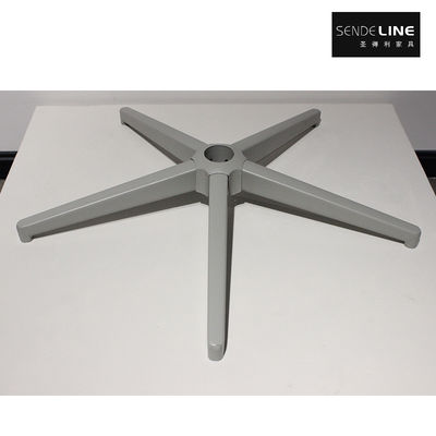 Good price High-end iron welded office chair base, grey 700/640mm five-star feet online