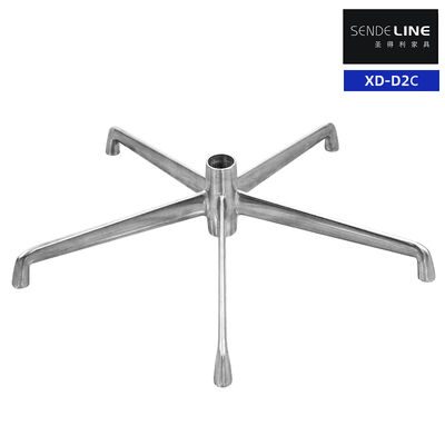 Good price Unique polished aluminum alloy one-piece die-casting office chair base, 660 diameter 5-star chair legs online