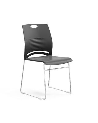 Good price Stackable Modern Plastic Chair Offering Max Weight Capacity 130kg for Event Halls Training Centers and Workspaces online