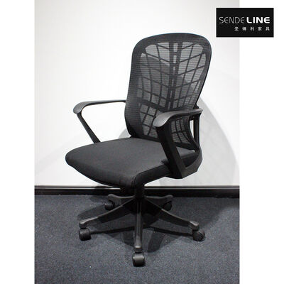 Breathable Mesh Fabric Office Swivel Chair with Adjustable Height and 200kg Weight Capacity