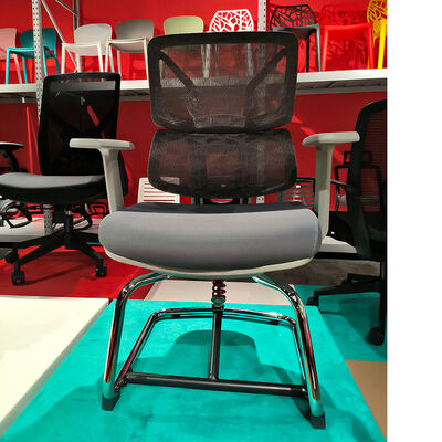 Good price Armrest Yes Office Swivel Chair Comfortable Ergonomic Adjustable Height Mesh Backrest Assembly Required online