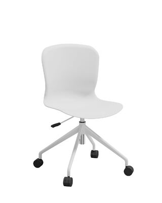 Good price Silent Sliding Casters Modern Plastic Chair Comfortable Ergonomic Dining Chair Ideal for Cafeteria Restaurant and Office online