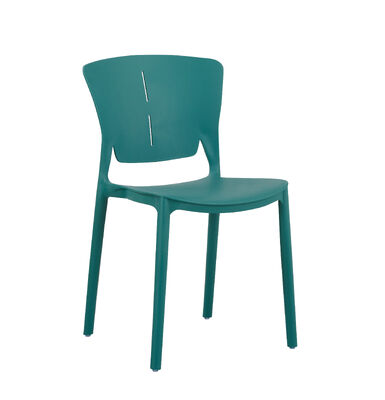 Good price 4.5kg Lightweight Modern Plastic Dining Chair with Solid Cylindrical Foot Base and Stackable Design for Cafeterias and Waiting Areas online
