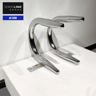 Good price Electroplated barber chair armrest, sturdy and durable support, suitable for professional barber chair armrest installation online