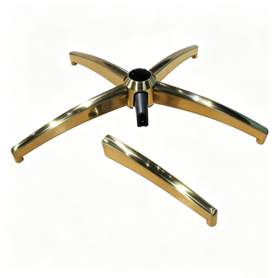 Good price Gold-Plated 700mm Diameter Office Chair Base Replacement with 1136KG Static Pressure Test online